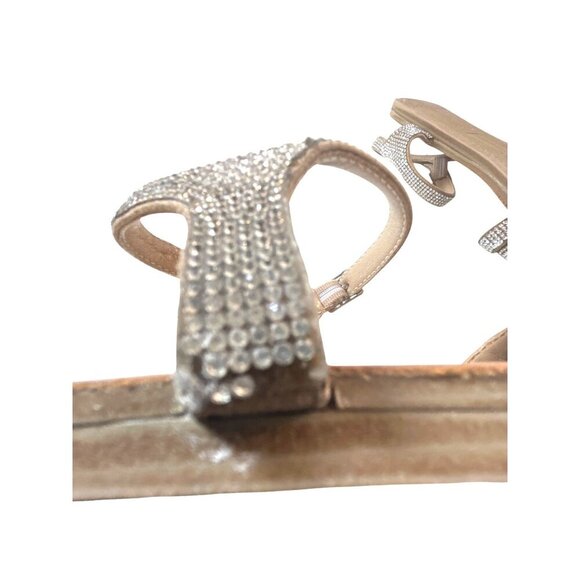 Steve Madden Girls Sandals Rhinestone Size 3 - Picture 8 of 10